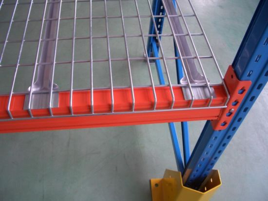 Decking de treillis métallique pour les supports de palettes en acier avec