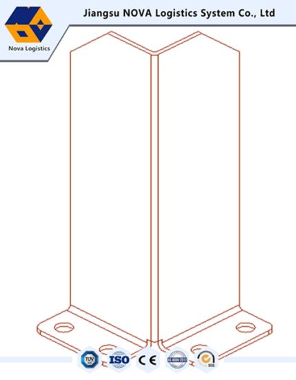 Rack de stockage sélectif en acier pour palettes