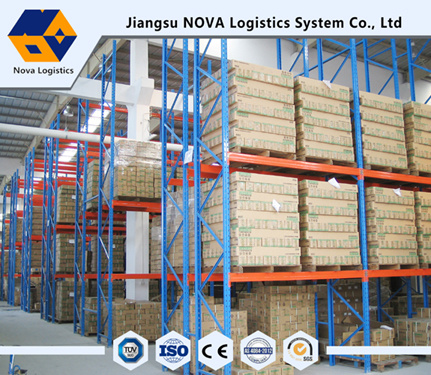Rayonnage à palettes pour entrepôt robuste de Nova Logistics