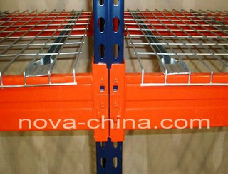 2014 nouvelle plate-forme sélective résistante de grillage d'acier de la Chine pour le défilement ligne par ligne de palette