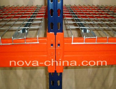 2014 nouvelle plate-forme sélective résistante de grillage d'acier de la Chine pour le défilement ligne par ligne de palette