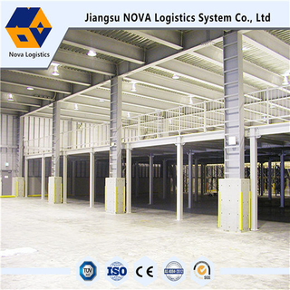 Système et plate-forme mezzanine à usage intensif de Nova Logistics